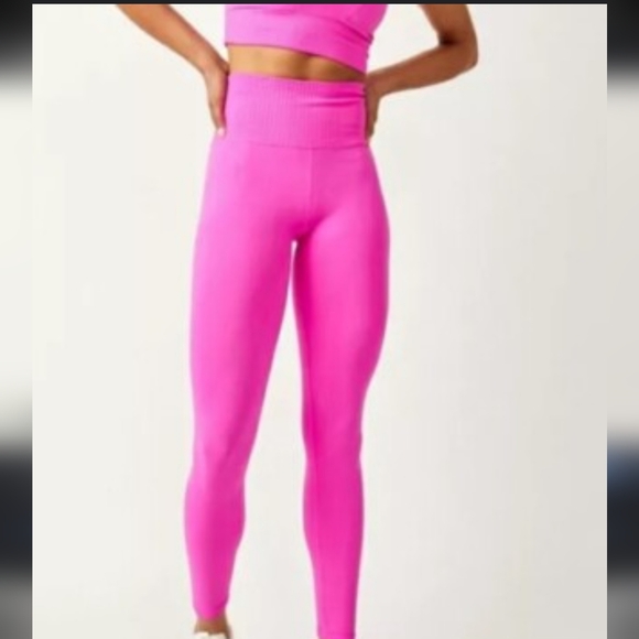 free people movement Pants - NWOT  Free People FP Movement High-Waisted Seamless Leggings– Hot PinkXS/S fp204